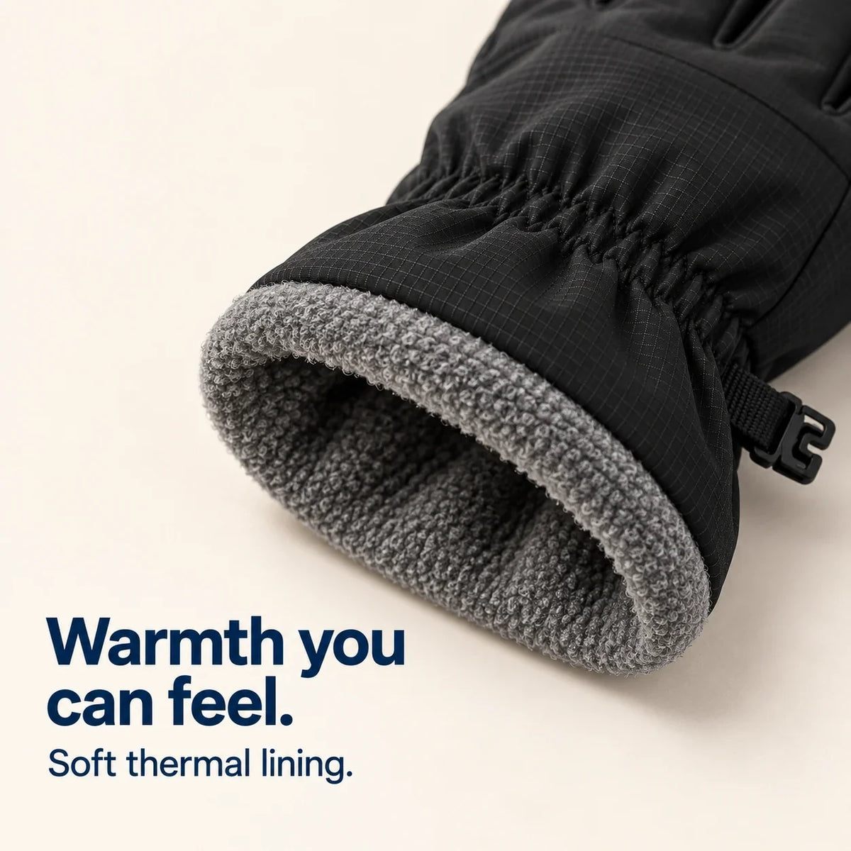 Soft thermal lining warmth benefit