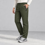 Summit Thermal Pants — Army Green, side view