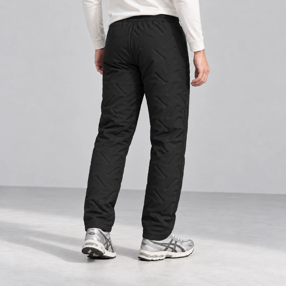 Summit Thermal Pants — Black, back view