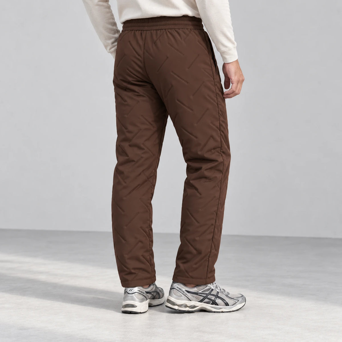 Summit Thermal Pants — Brown, back view