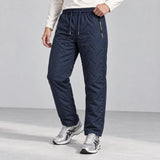 Summit Thermal Pants — Navy, front view