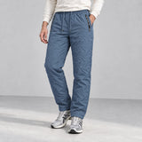 Summit Thermal Pants — Light Blue, front view