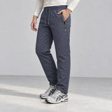 Summit Thermal Pants — Slate Blue, side view