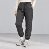 Alpine Winter Joggers — gray — front