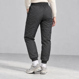 Alpine Winter Joggers — gray — back