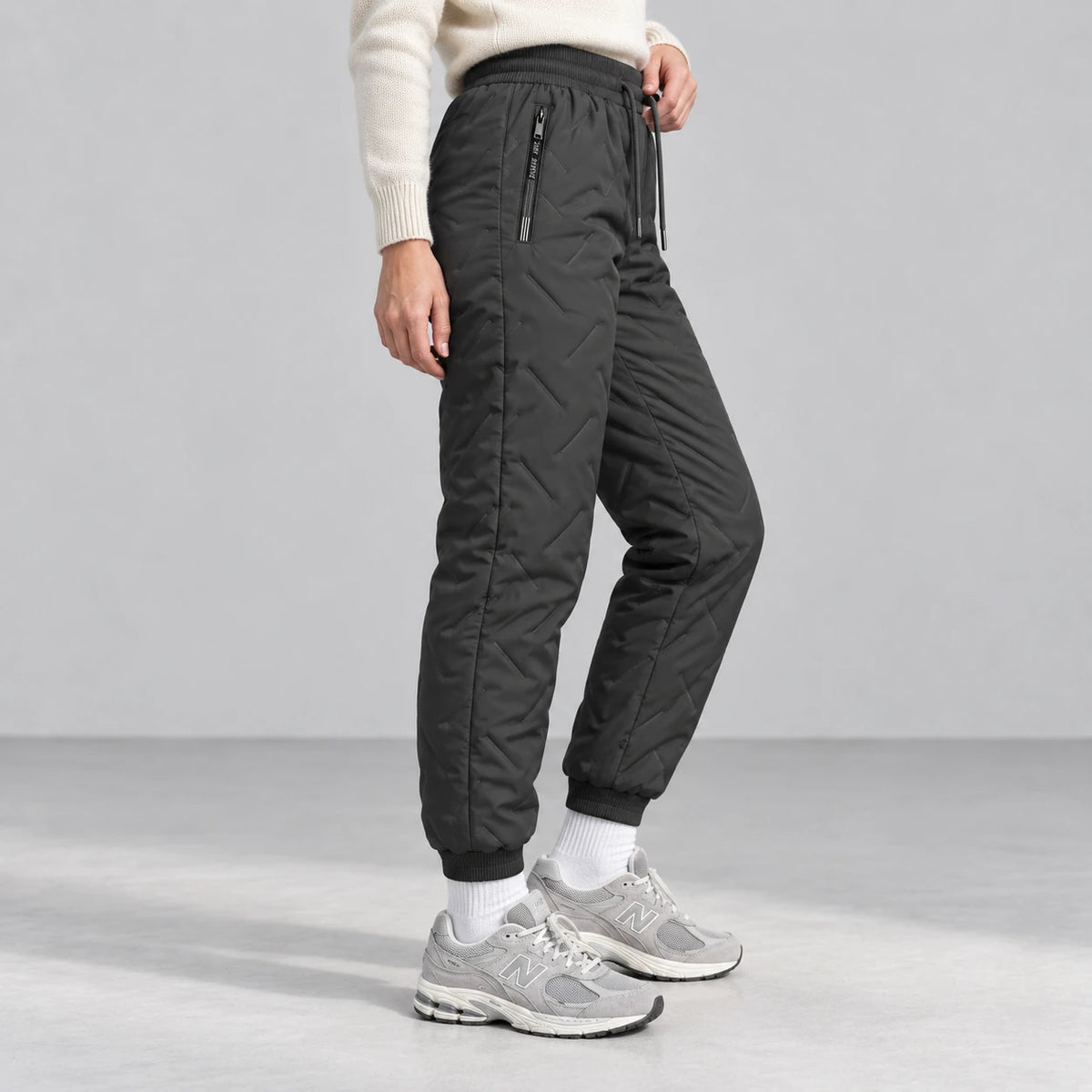 Alpine Winter Joggers — gray — side