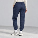 Alpine Winter Joggers — navy — back