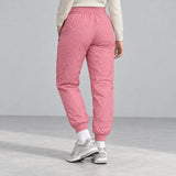 Alpine Winter Joggers — pink — back