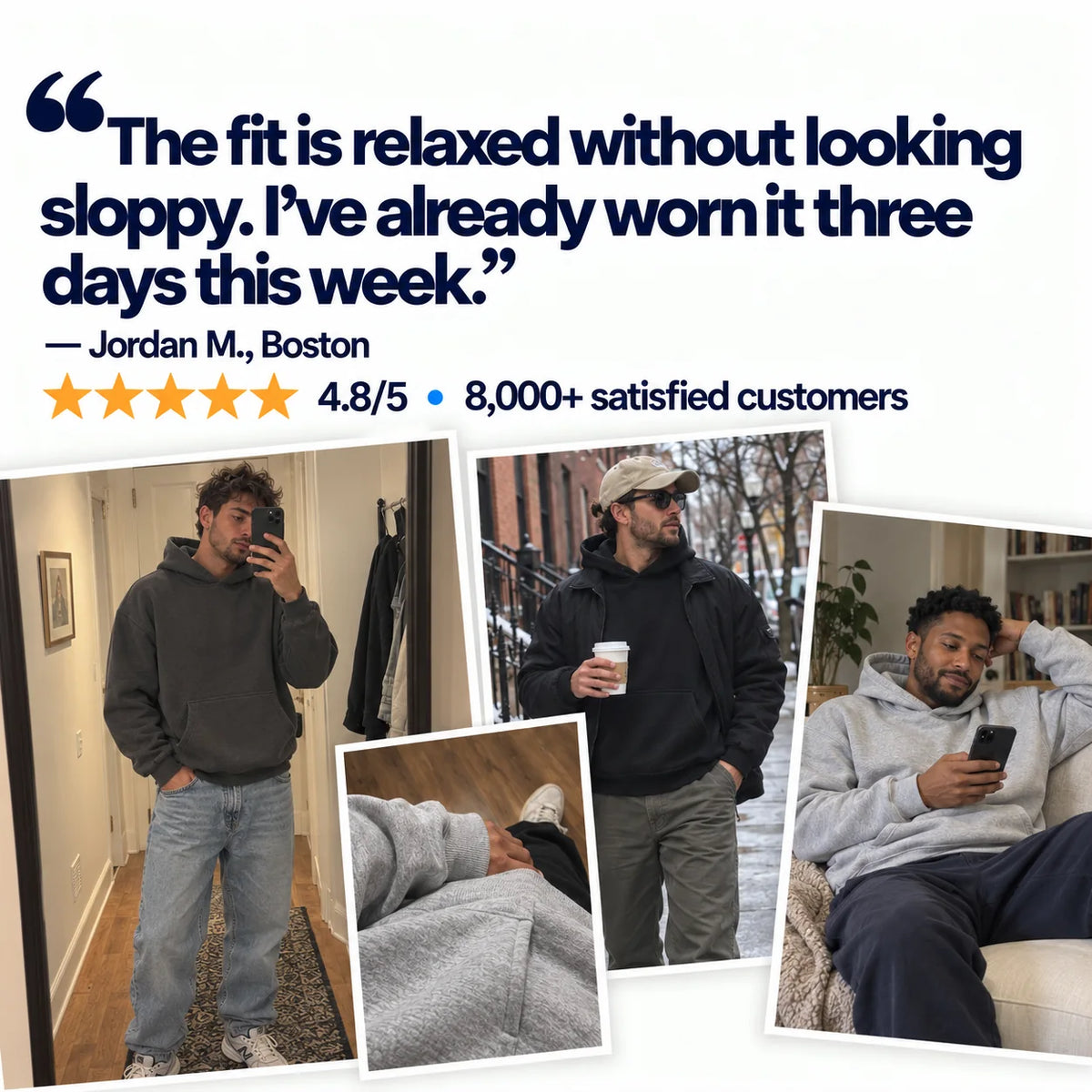 Ridge Fleece Hoodie — customer reviews