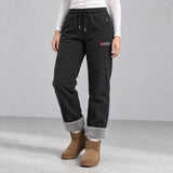 Sierra Fleece Pants — front — Black