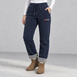 Sierra Fleece Pants — front — Dark Blue