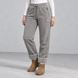 Sierra Fleece Pants — front — Gray