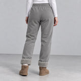 Sierra Fleece Pants — back — Gray