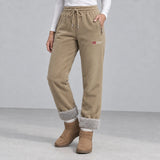 Sierra Fleece Pants — front — Khaki