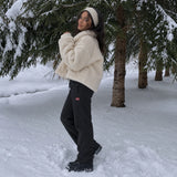 Sierra Fleece Pants — winter outfit — Black