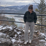 Sierra Fleece Pants — winter overlook outfit — Gray